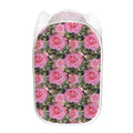 Military Camouflage Flower Pattern Print Mesh Laundry Hamper