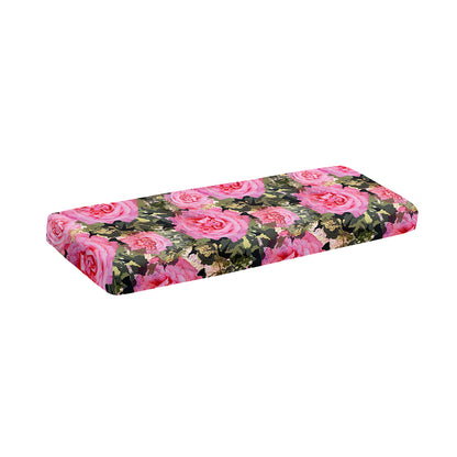 Military Camouflage Flower Pattern Print Piano Keyboard Cover