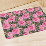 Military Camouflage Flower Pattern Print Polyester Doormat