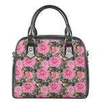 Military Camouflage Flower Pattern Print Shoulder Handbag