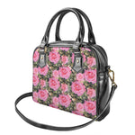 Military Camouflage Flower Pattern Print Shoulder Handbag
