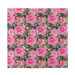 Military Camouflage Flower Pattern Print Silk Bandana