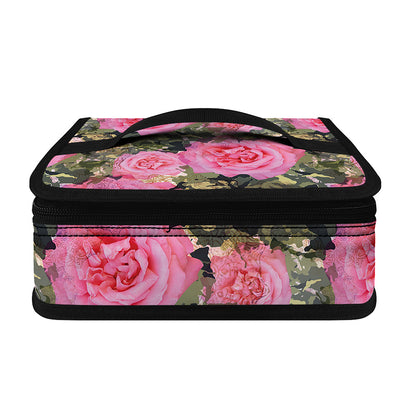 Military Camouflage Flower Pattern Print Small Lunch Bag