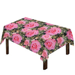 Military Camouflage Flower Pattern Print Tablecloth