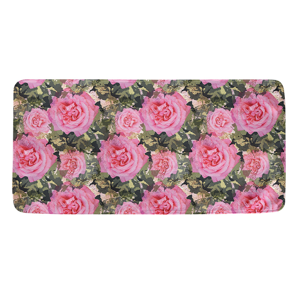 Military Camouflage Flower Pattern Print Towel