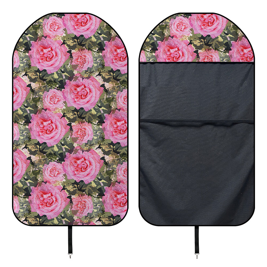 Military Camouflage Flower Pattern Print Waterproof Car Seat Cover