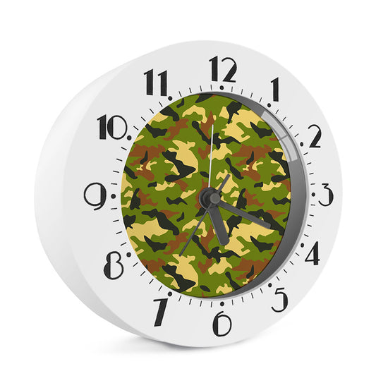 Military Camouflage Print Alarm Clock