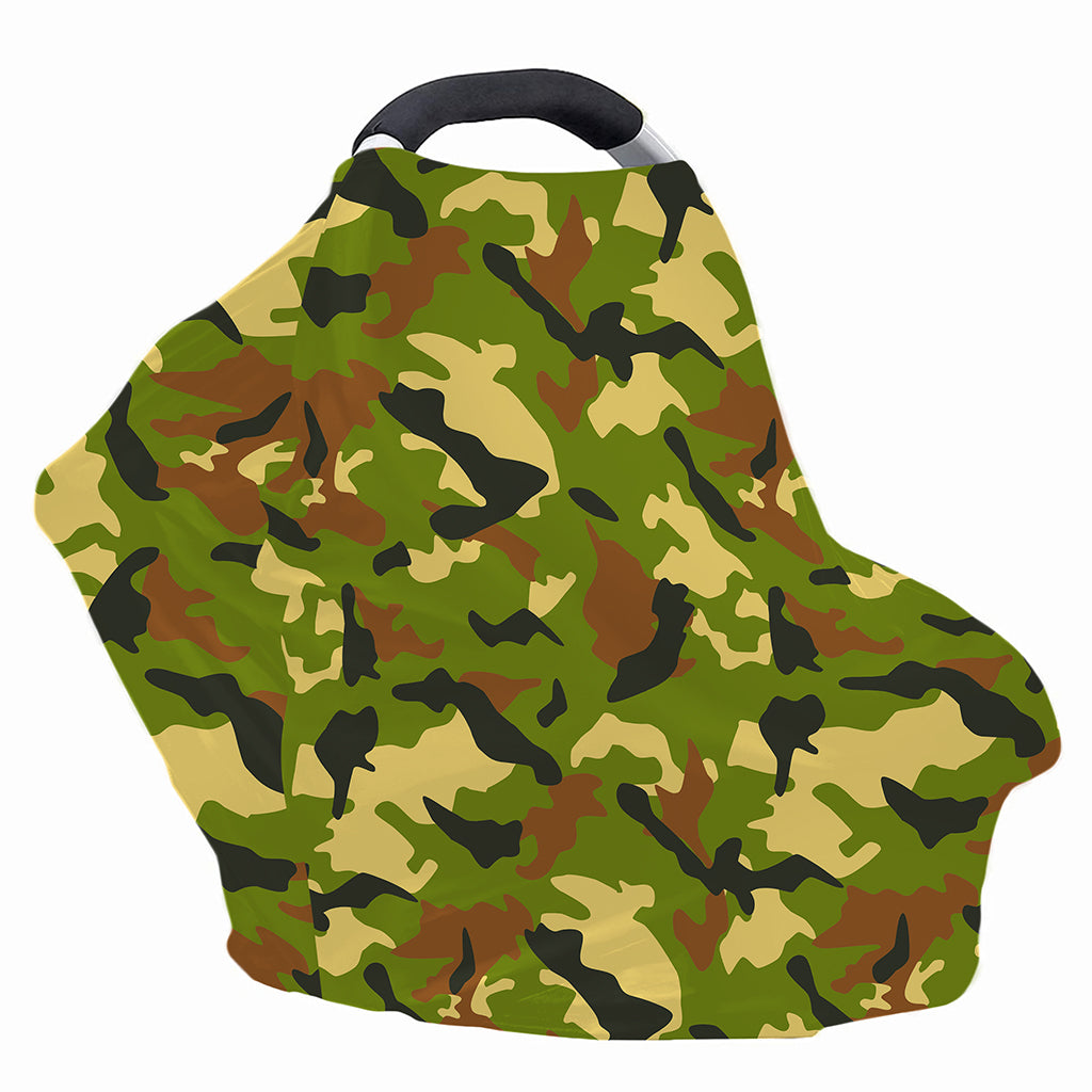 Military Camouflage Print Baby Seat Cover