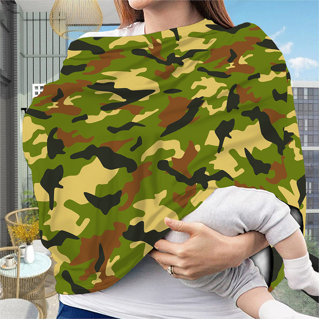 Military Camouflage Print Baby Seat Cover