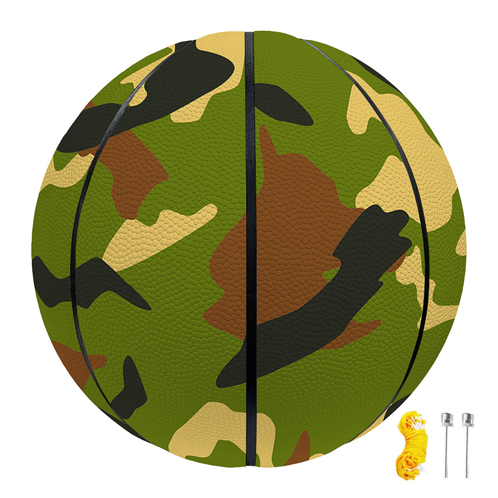 Military Camouflage Print Basketball