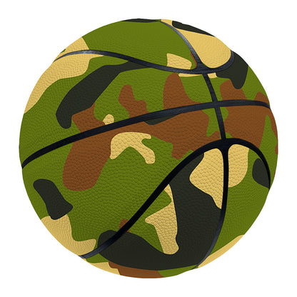 Military Camouflage Print Basketball