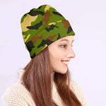 Military Camouflage Print Beanie