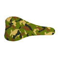 Military Camouflage Print Bicycle Seat Cover