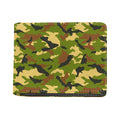 Military Camouflage Print Bifold Wallet