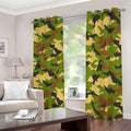 Military Camouflage Print Dimout Grommet Curtains