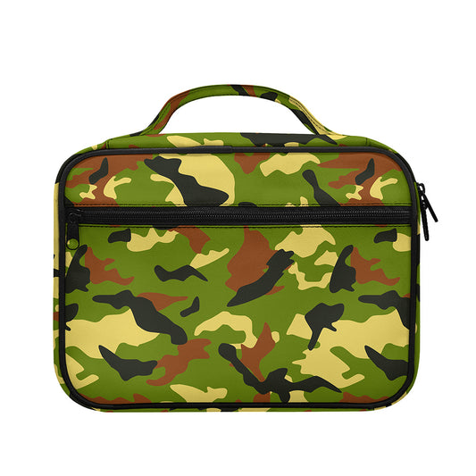 Military Camouflage Print Briefcase Bible Bag