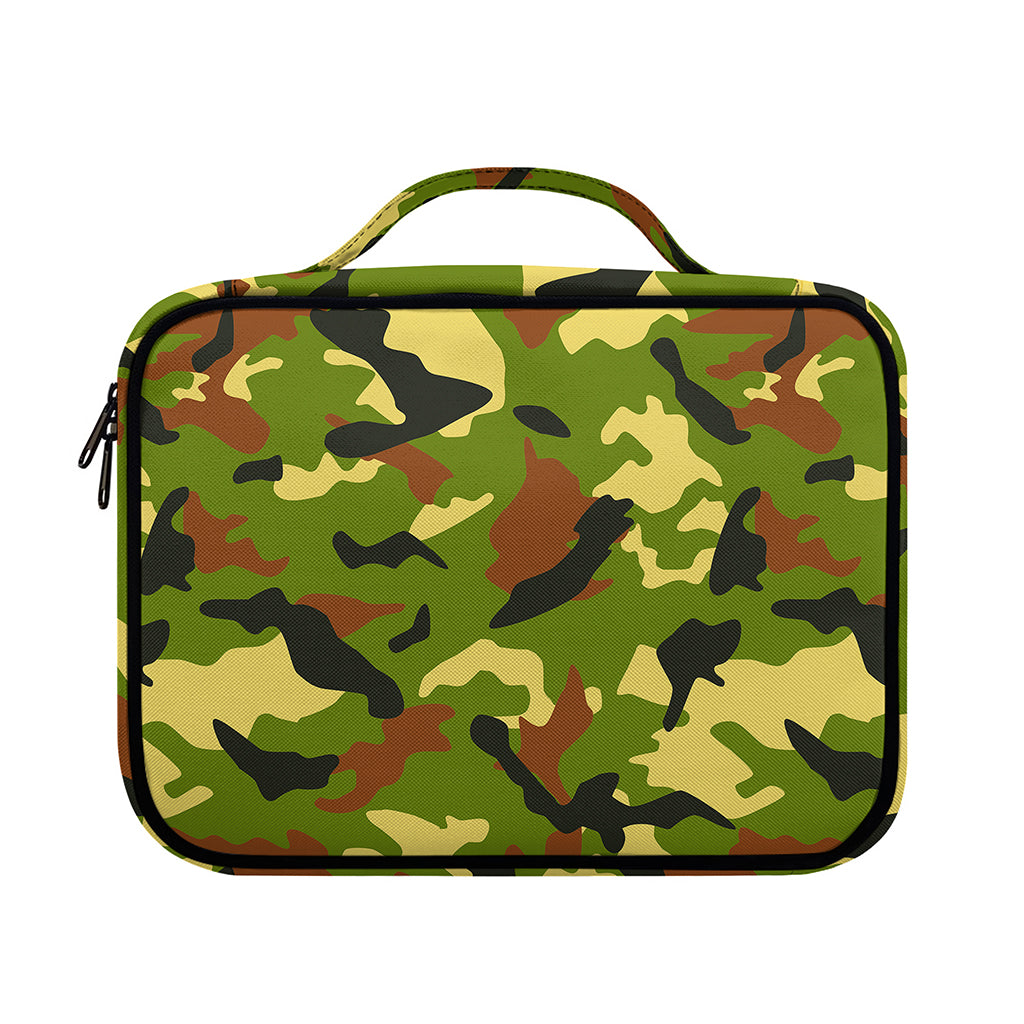Military Camouflage Print Briefcase Bible Bag