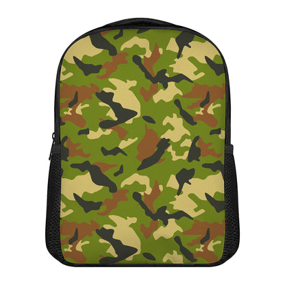 Military Camouflage Print Casual Backpack