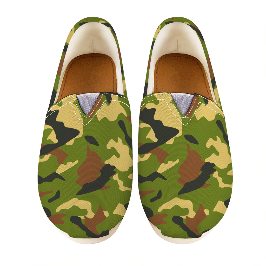 Military Camouflage Print Casual Shoes