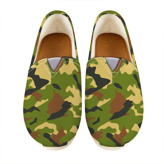 Military Camouflage Print Casual Shoes