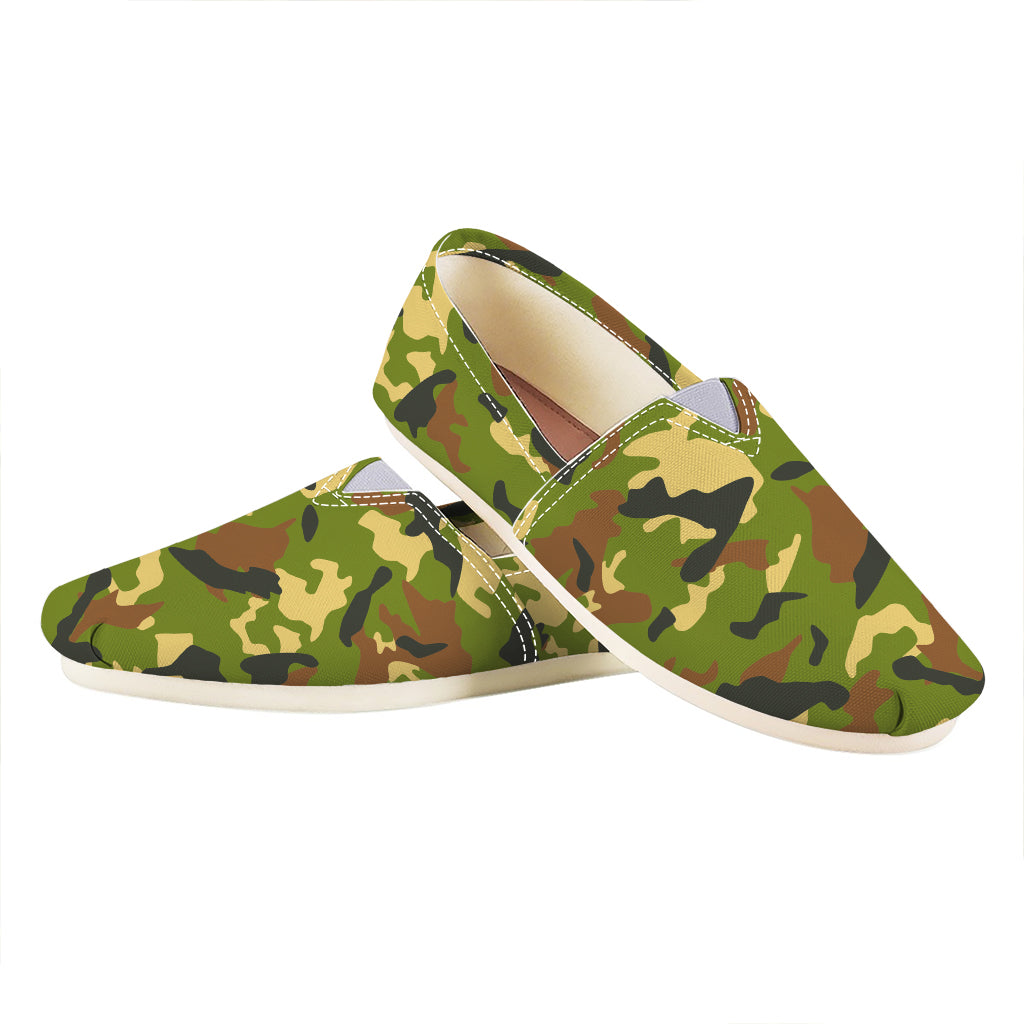 Military Camouflage Print Casual Shoes