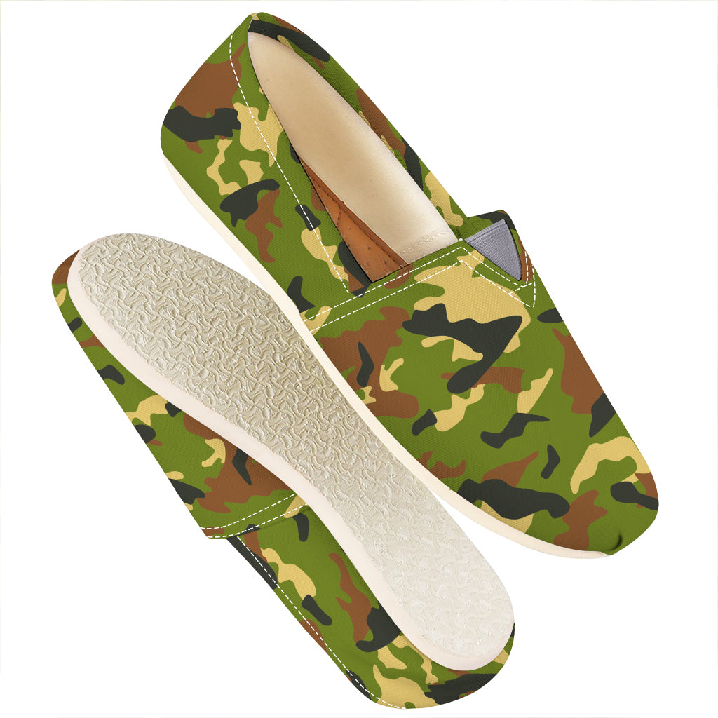 Military Camouflage Print Casual Shoes