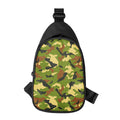 Military Camouflage Print Sling Bag