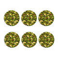 Military Camouflage Print Coaster Set
