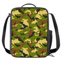 Military Camouflage Print Crossbody Lunch Bag