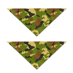 Military Camouflage Print Dog Bandana
