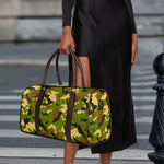 Military Camouflage Print Duffle Bag