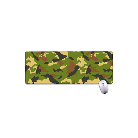 Military Camouflage Print Extended Mouse Pad