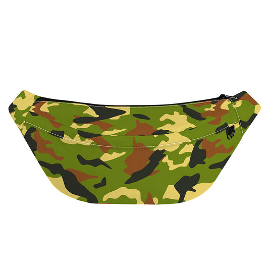 Military Camouflage Print Fanny Pack