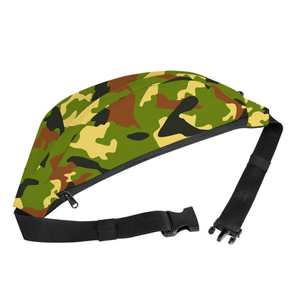 Military Camouflage Print Fanny Pack