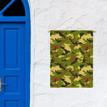 Military Camouflage Print Garden Flag