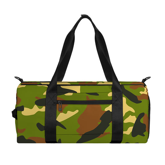 Military Camouflage Print Gym Bag