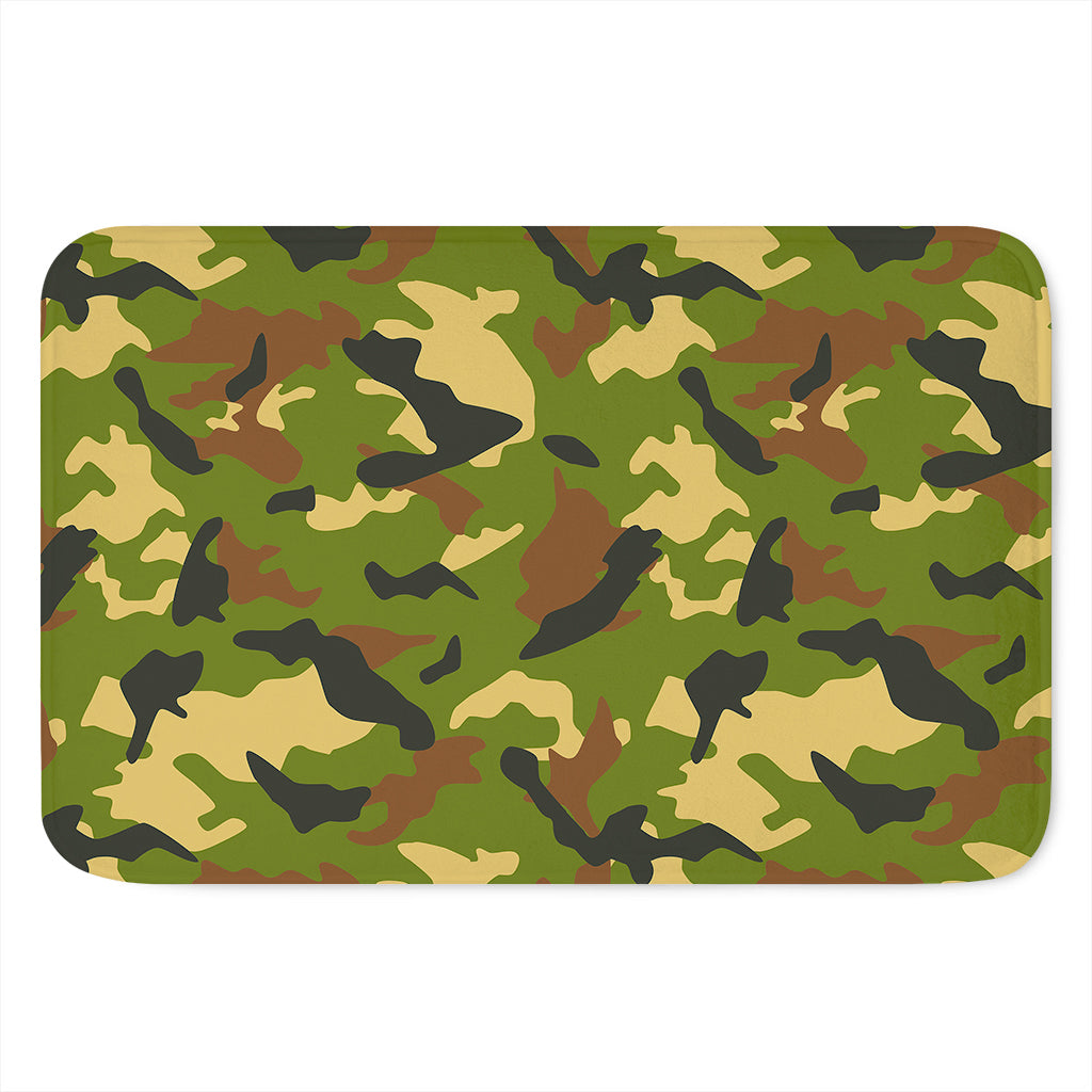 Military Camouflage Print Indoor Door Mat