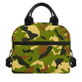 Military Camouflage Print Insulated Lunch Bag