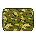 Military Camouflage Print Laptop Sleeve