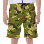 Military Camouflage Print Men's Beach Shorts