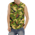 Military Camouflage Print Men's Fitness Tank Top