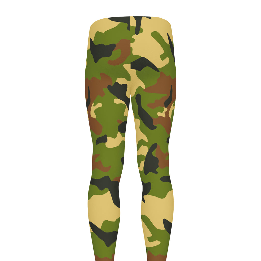Military Camouflage Print Men's leggings