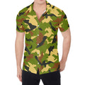 Military Camouflage Print Men's Shirt
