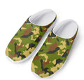 Military Camouflage Print Mesh Casual Shoes