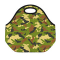 Military Camouflage Print Neoprene Lunch Bag