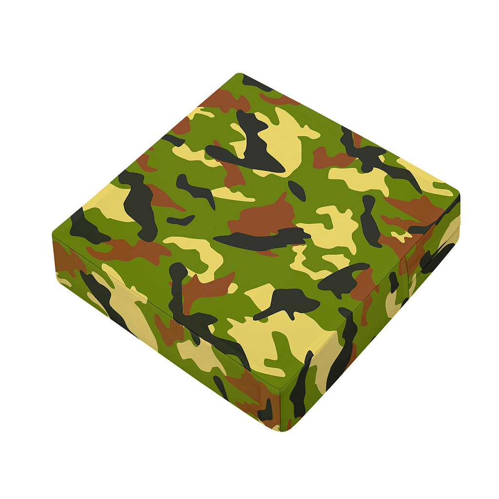 Military Camouflage Print Outdoor Seat Cushion Cover