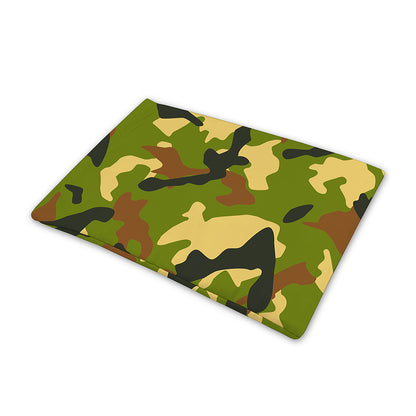 Military Camouflage Print Pet Cooling Mat Cover