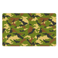Military Camouflage Print Polyester Doormat