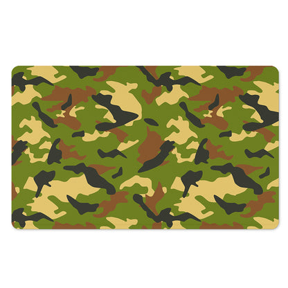 Military Camouflage Print Polyester Doormat