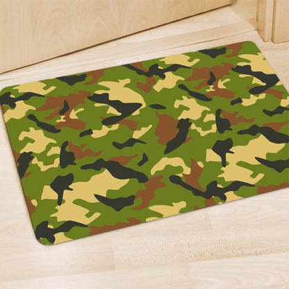 Military Camouflage Print Polyester Doormat